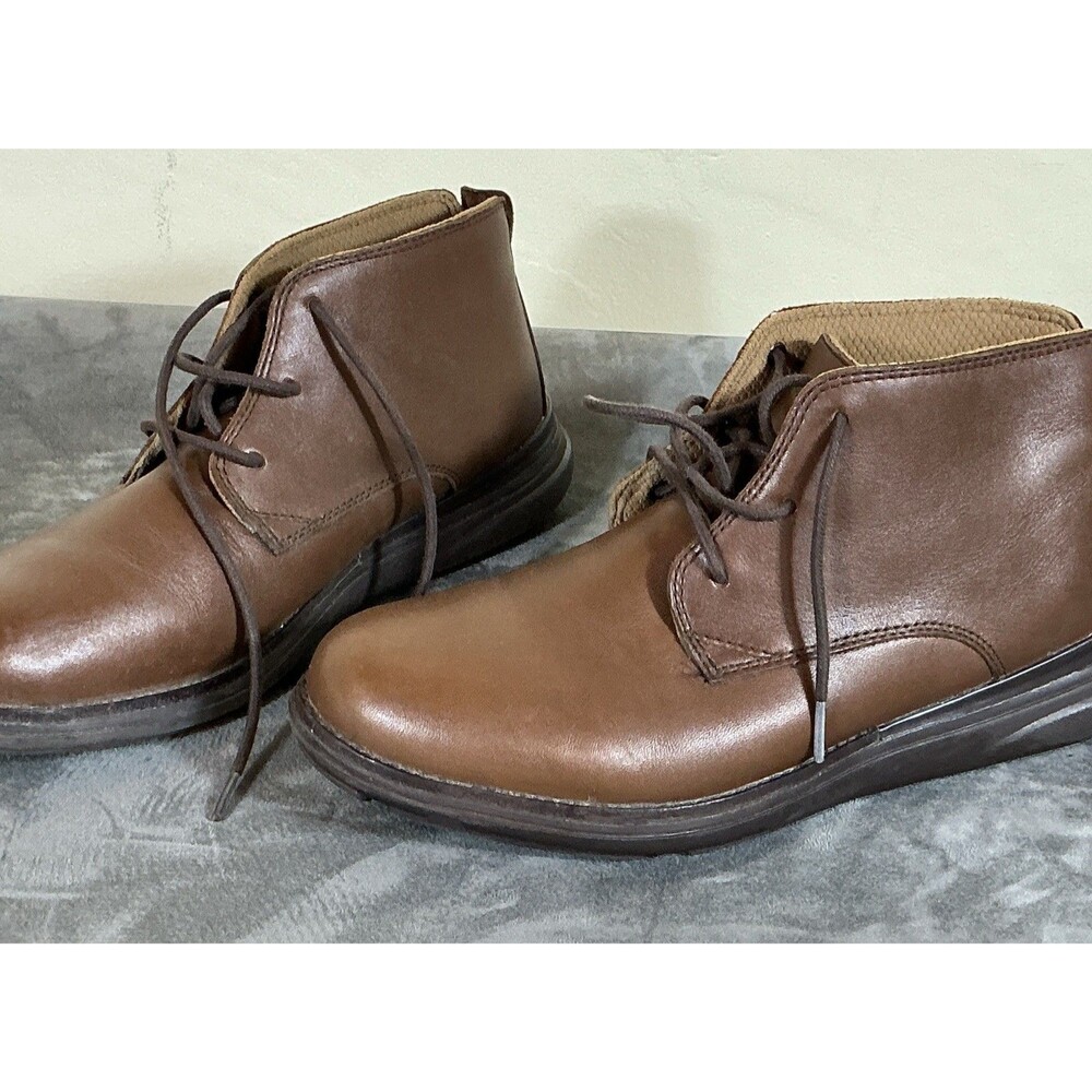 Kuru 9 M Men’s Leather Chukka Ankle Boots Brown Leather